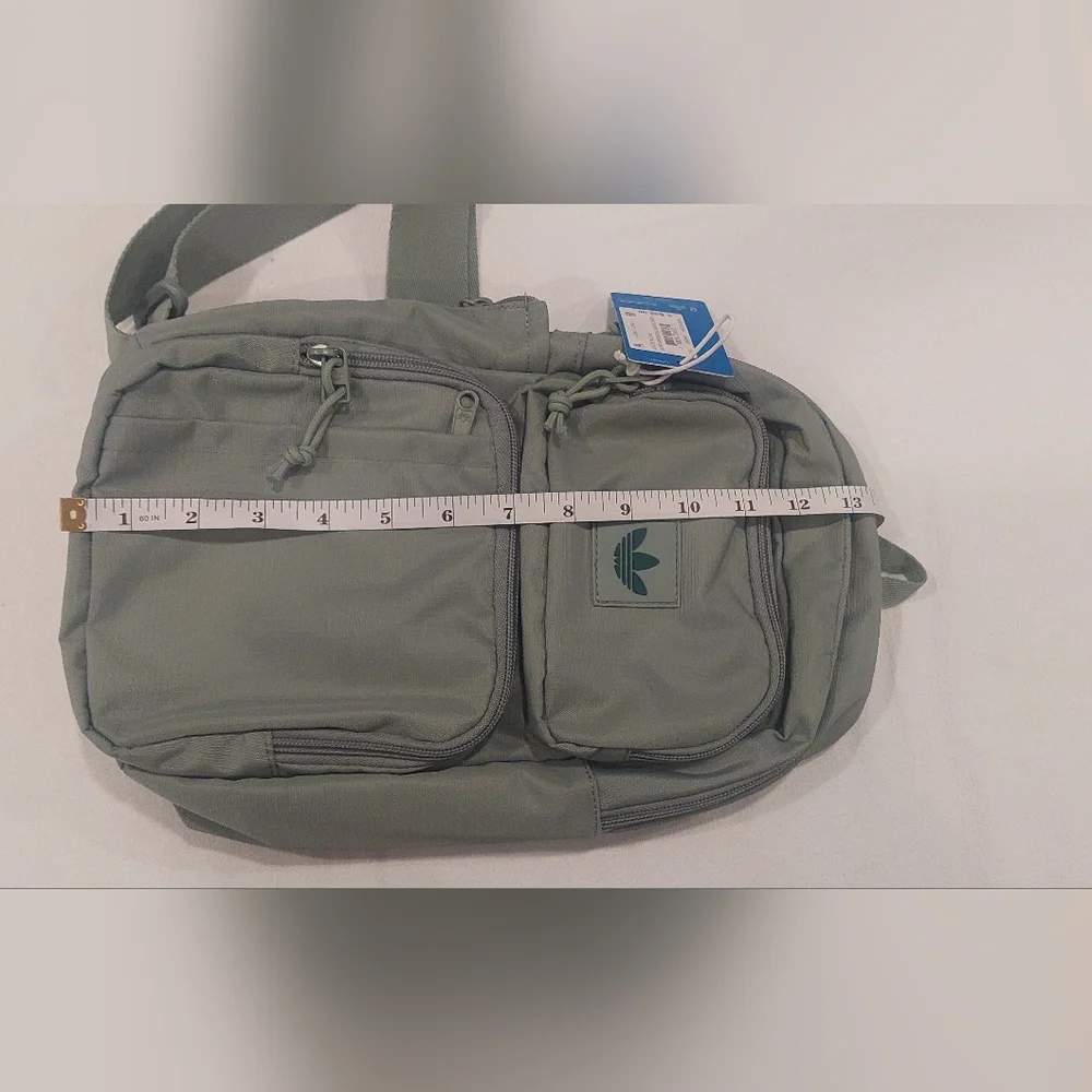Adidas Green Backpack Durable Minimalist Design